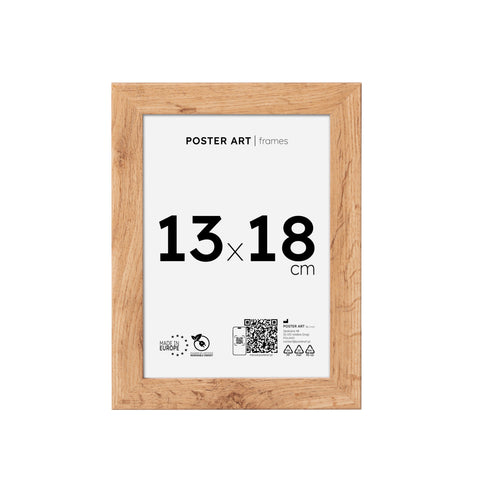 Picture frame oak Wotan 13x18 cm