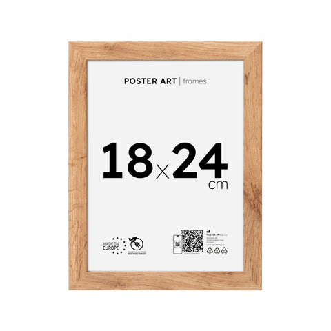 Picture frame oak Wotan 18x24 cm