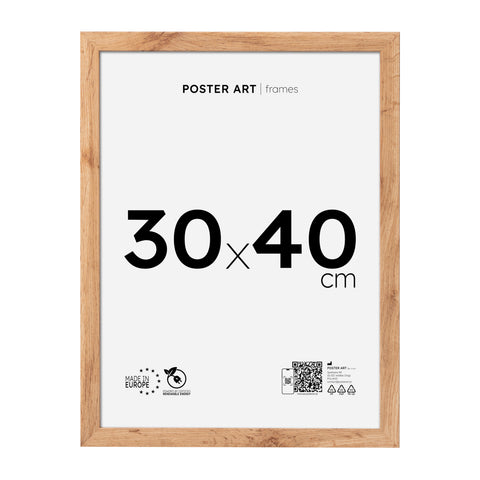 Picture frame oak Wotan 30x40 cm
