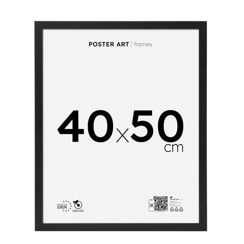 Cadre photo noir 40x50 cm