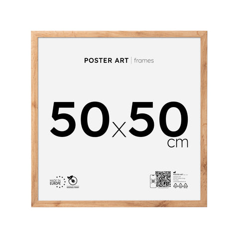 Picture frame oak Wotan 50x50 cm