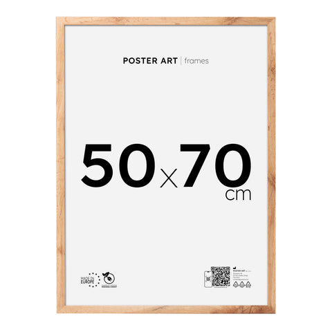 Picture frame oak Wotan 50x70 cm